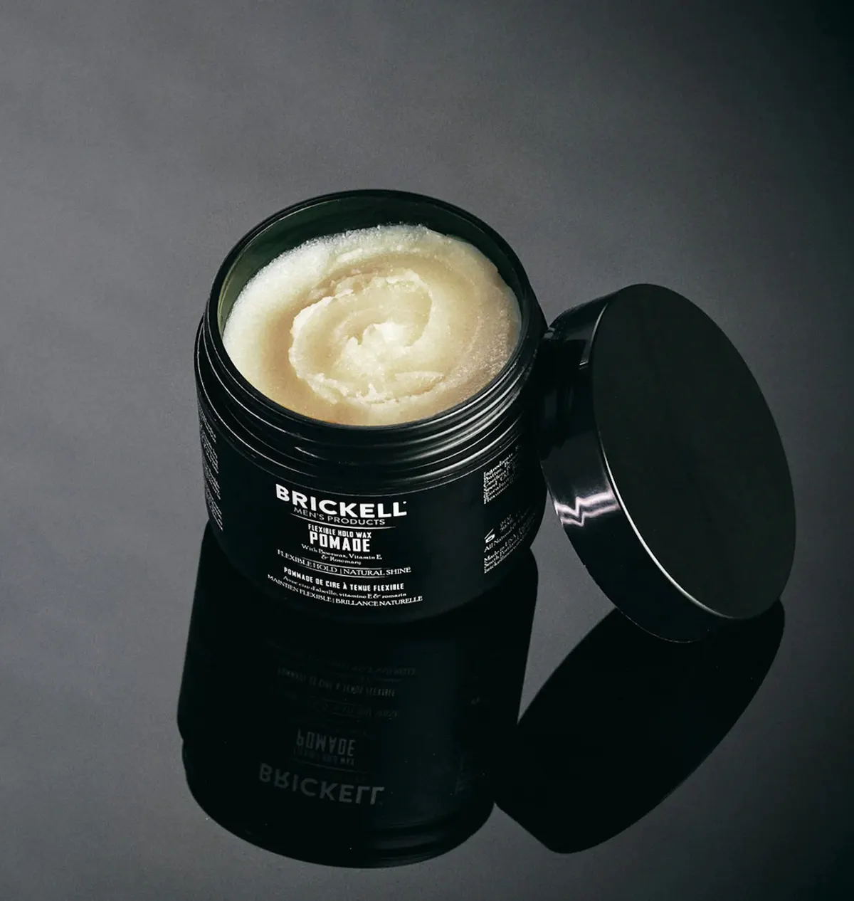 Brickell Flexible Hold Wax Pomade 59ml, view 3