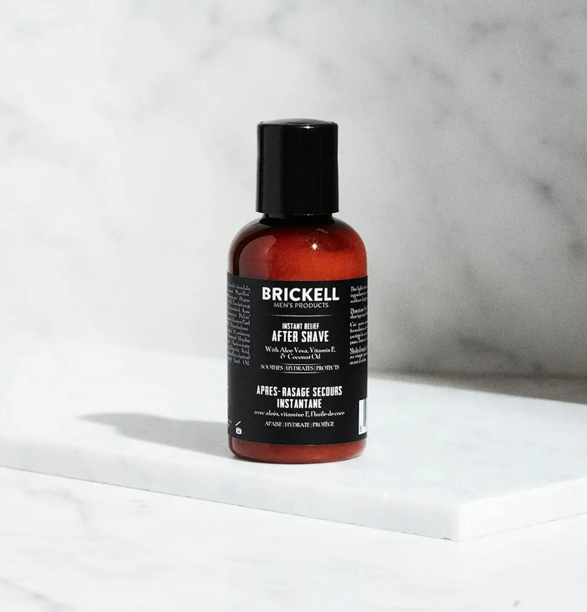 Brickell Instant Relief Men's Aftershave 59ml - Scented, view 3