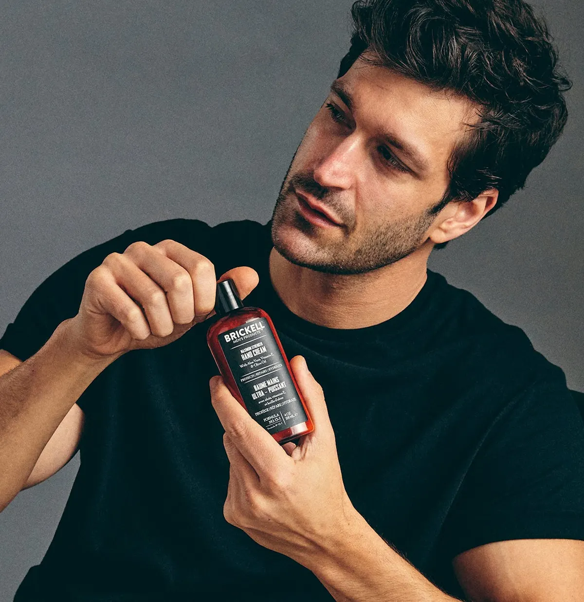 Brickell Maximum Strength Men's Hand Cream 118ml - Scented, view 2