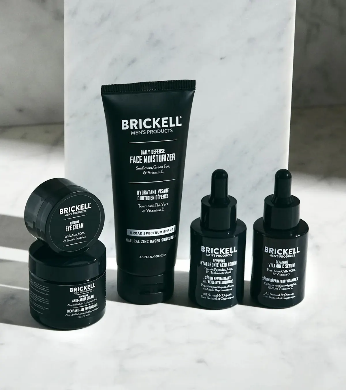 Brickell Men's Complete Defense Anti Aging Routine Scented, view 4