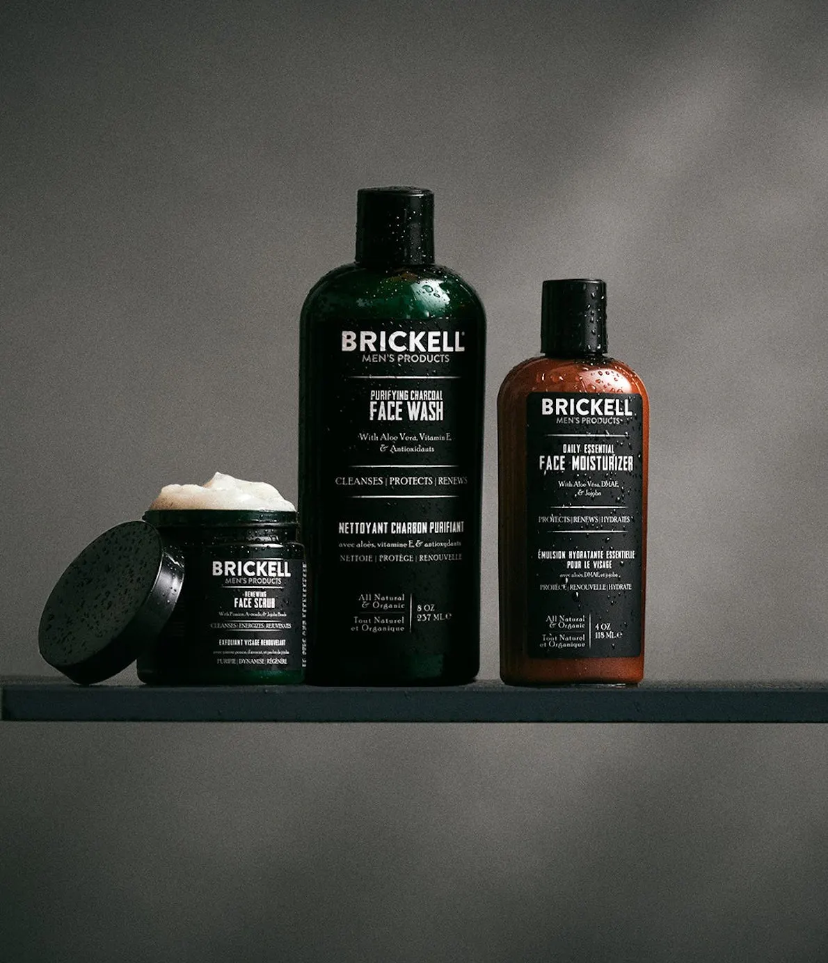 Brickell Men's Daily Advanced Face Care Routine II Scented, view 3