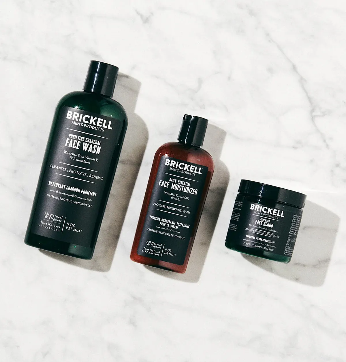 Brickell Men's Daily Advanced Face Care Routine II Scented, view 4