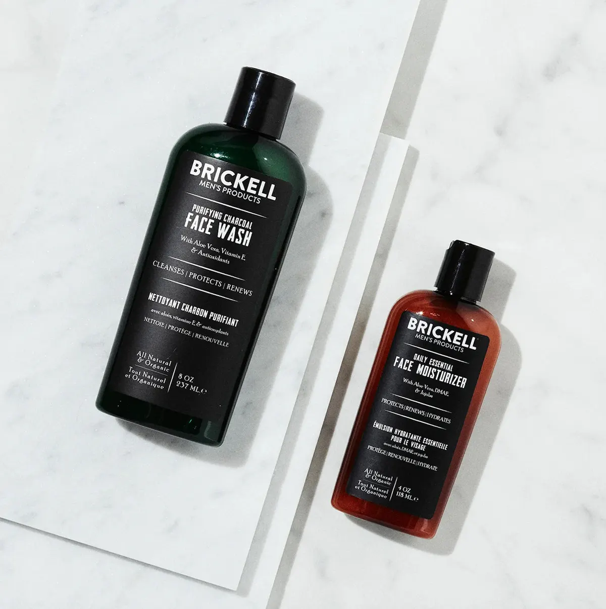 Brickell Men's Daily Essential Face Care Routine II Scented, view 3