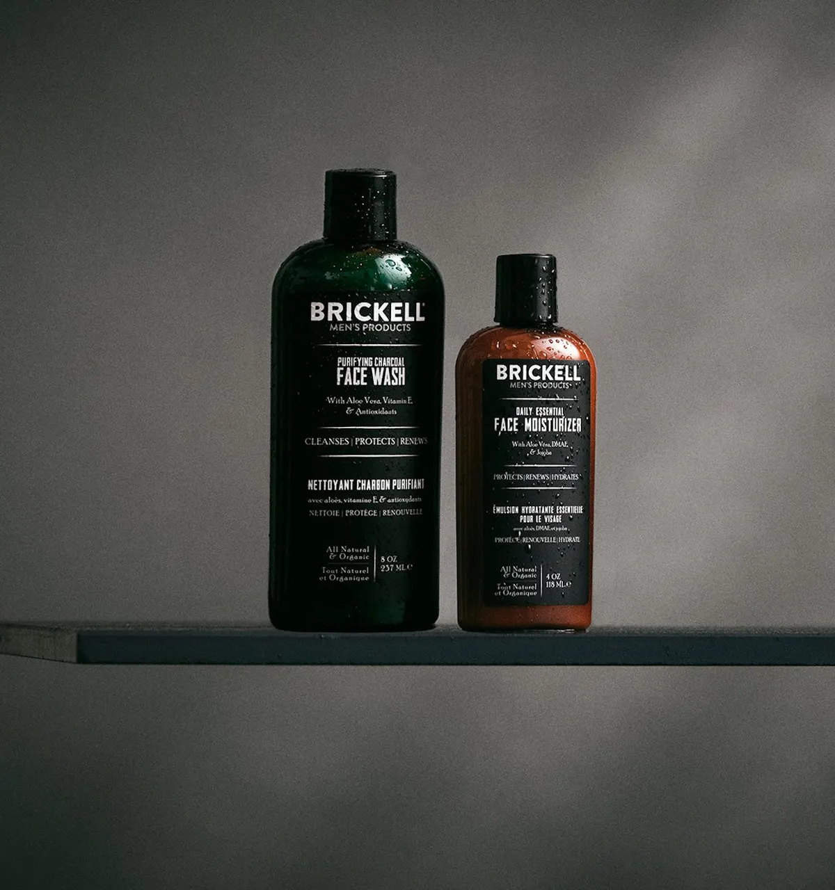 Brickell Men's Daily Essential Face Care Routine II Scented, view 4