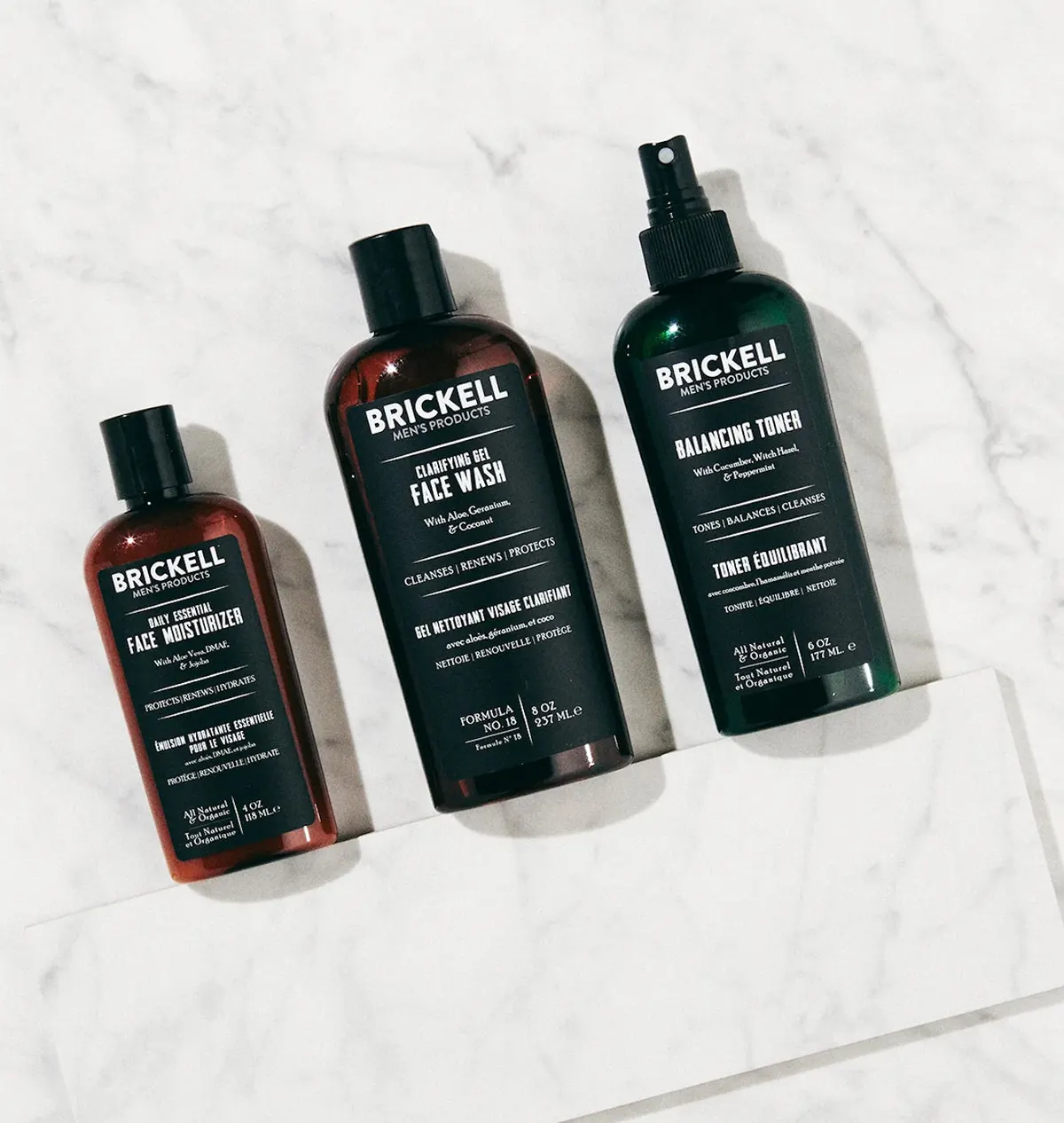 Brickell Men's Daily Face Cleanse Routine for Oily Skin Scented, view 3