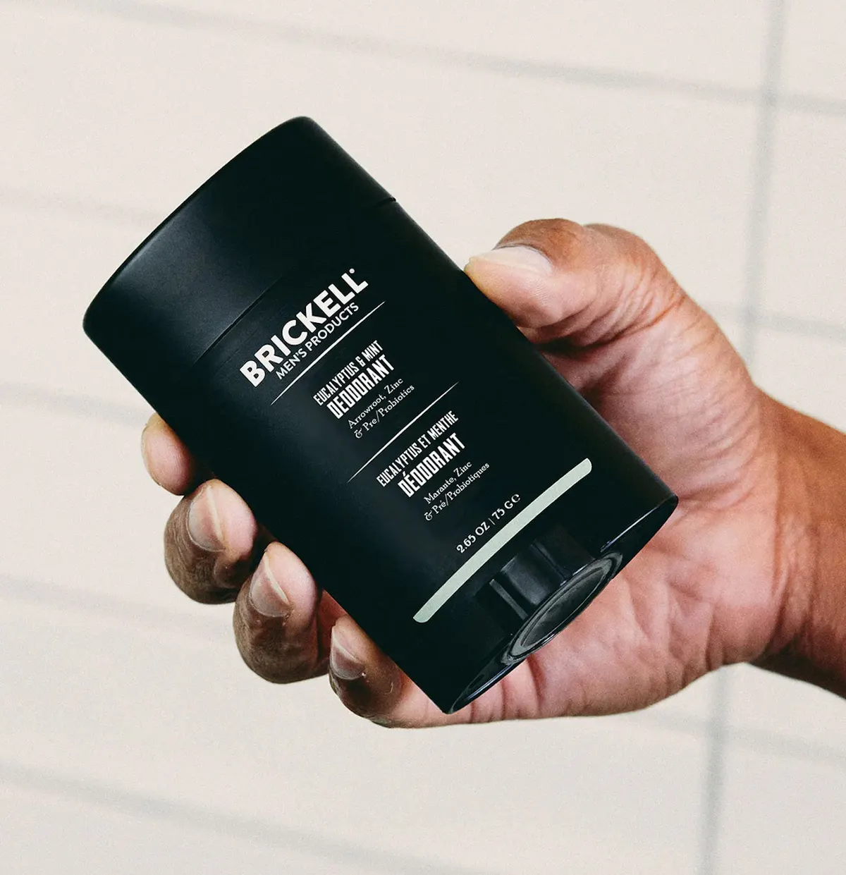 Brickell Natural Deodorant For Men - Eucalyptus & Mint, view 2