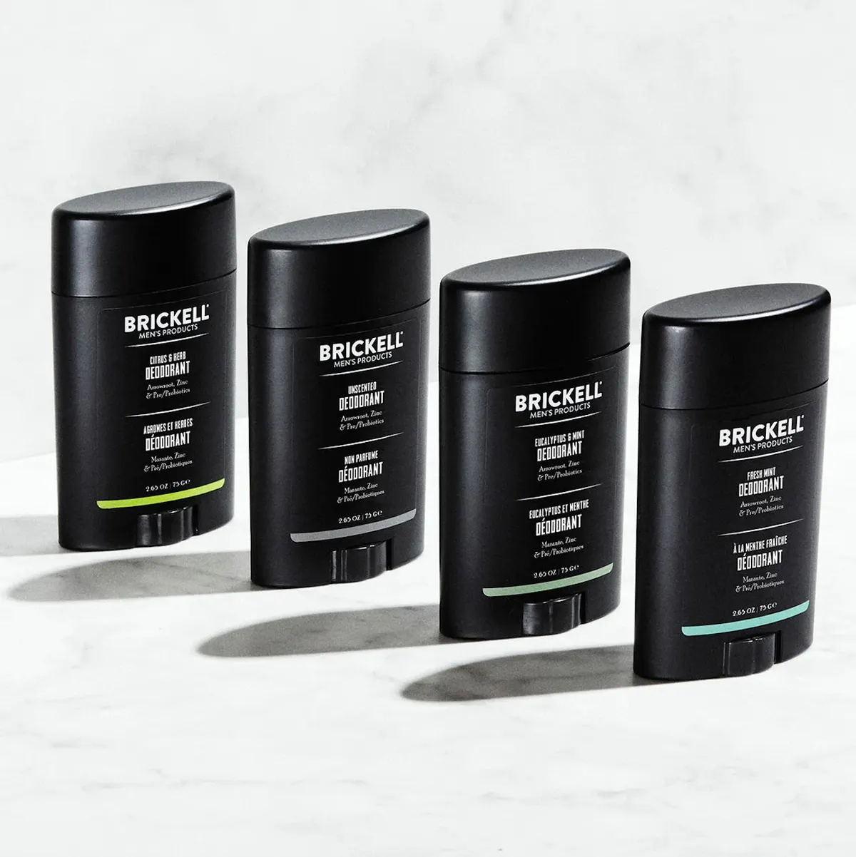 Brickell Natural Deodorant For Men - Eucalyptus & Mint, view 3