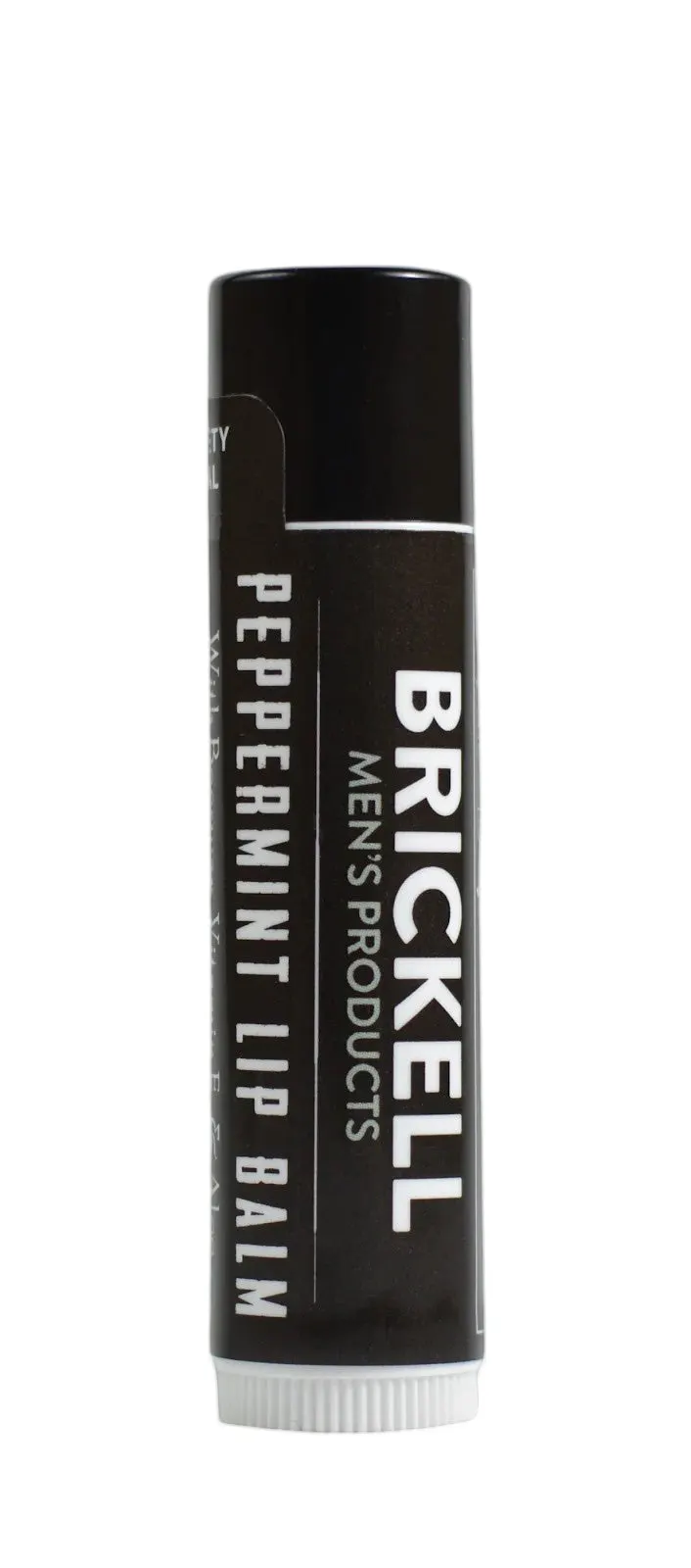Brickell No Shine Lip Balm for Men Single Stick