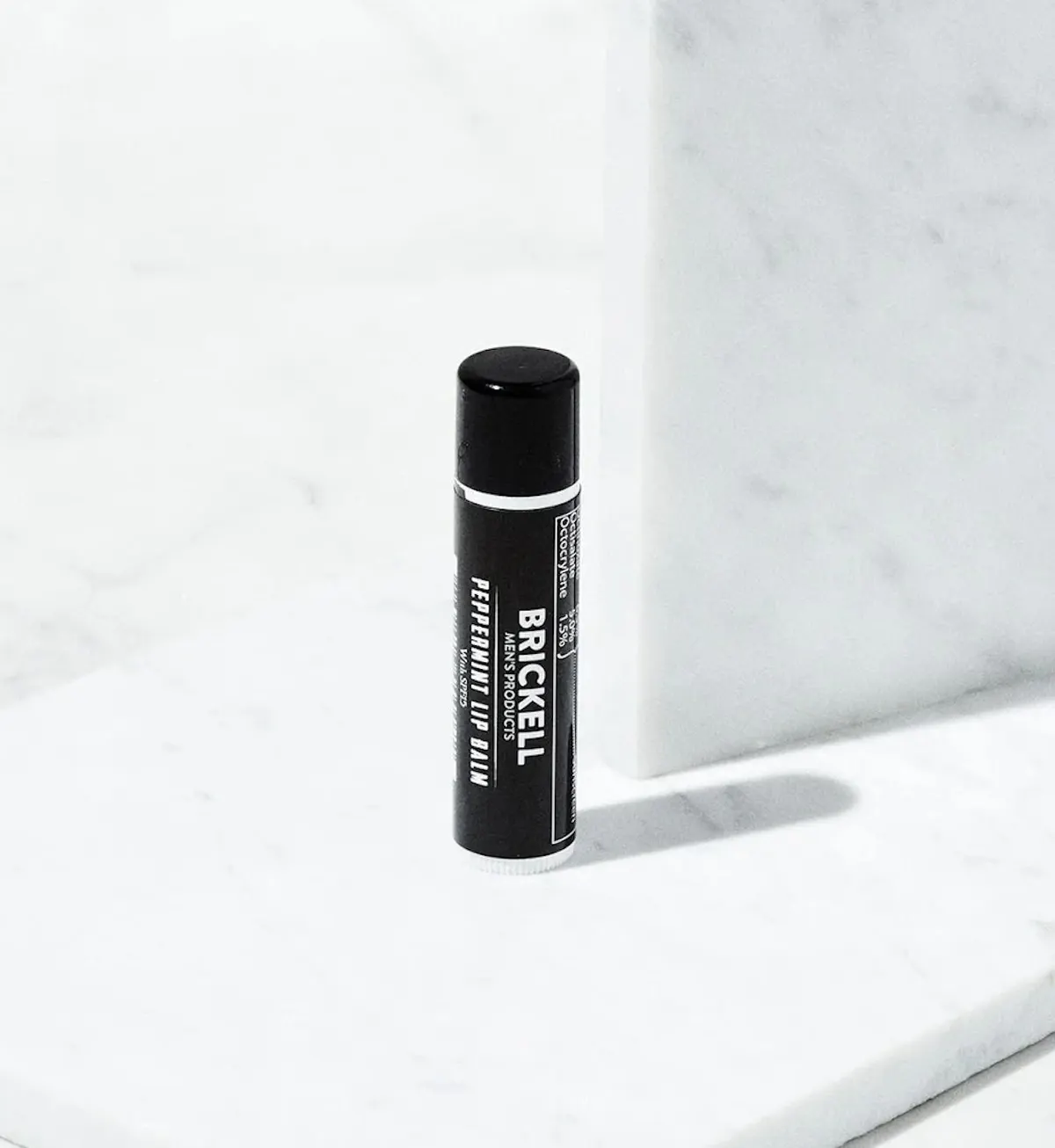 Brickell No Shine Lip Balm for Men Single Stick, view 4