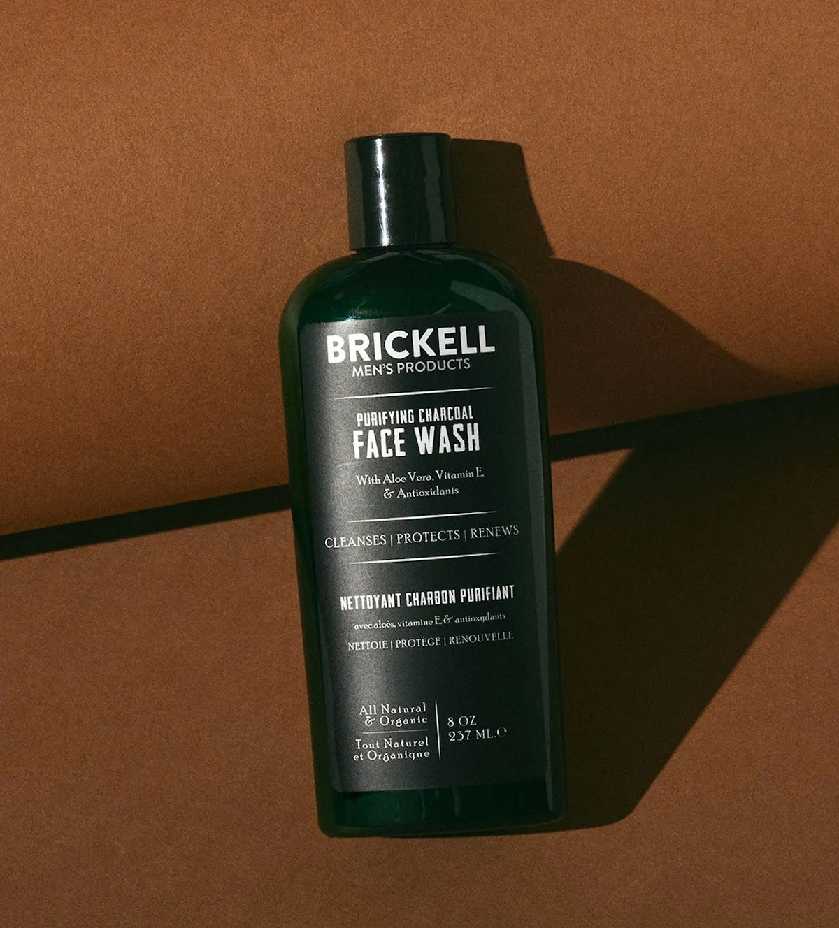 Brickell Purifying Charcoal Face Wash for Men 237ml - Scented, view 4