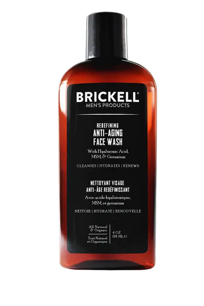Brickell Redefining Anti-Aging Face Wash for Men 118ml - Scented