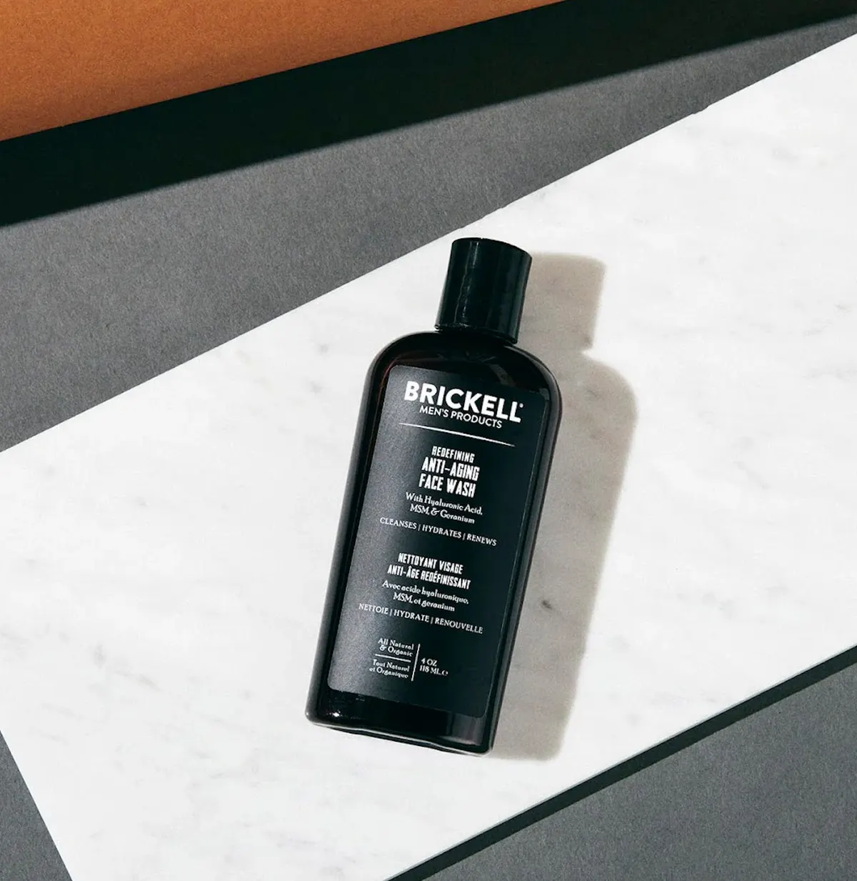 Brickell Redefining Anti-Aging Face Wash for Men 118ml - Scented, view 4