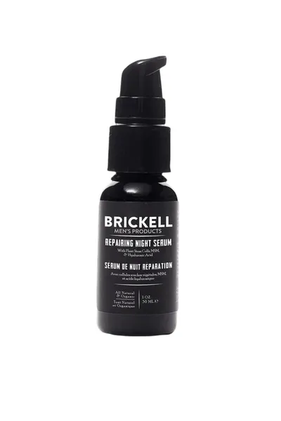 Brickell Repairing Night Serum for Men 30ml - Scented