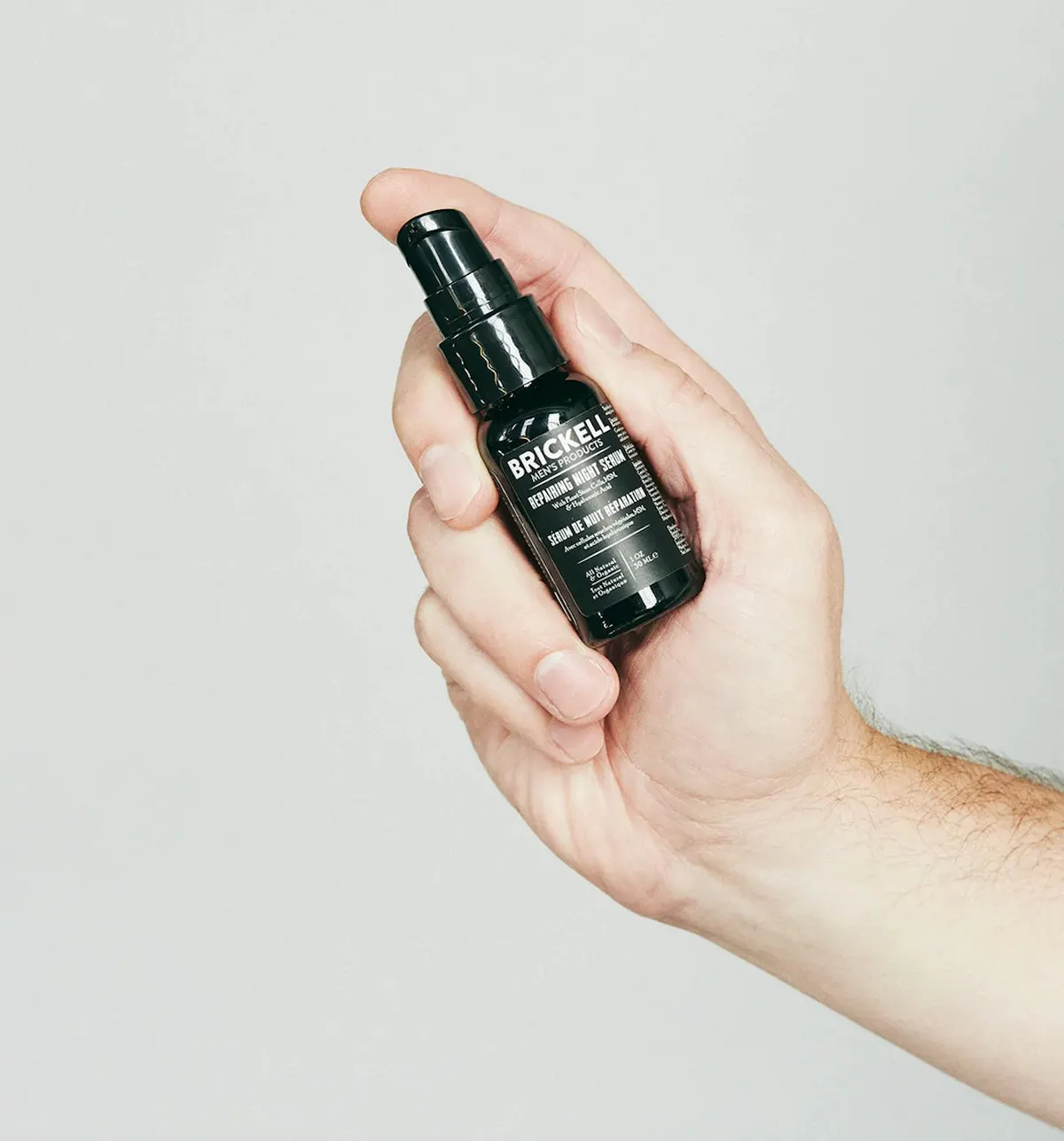 Brickell Repairing Night Serum for Men 30ml - Scented, view 3