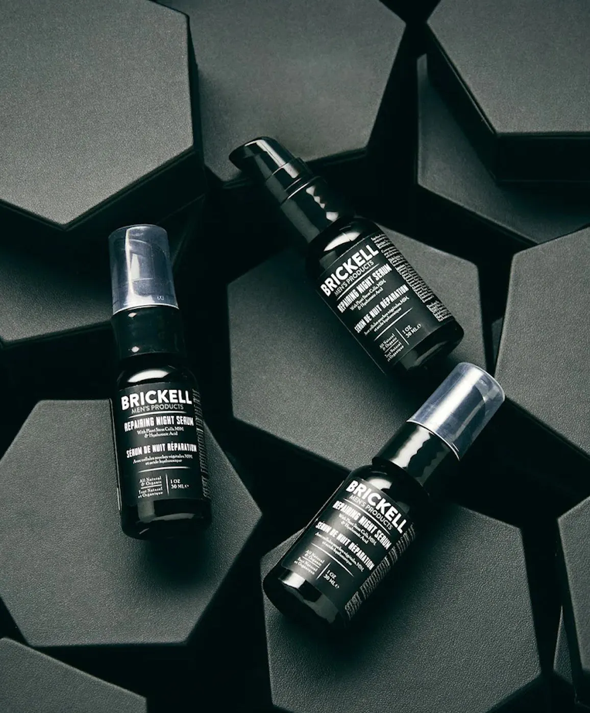 Brickell Repairing Night Serum for Men 30ml - Scented, view 4