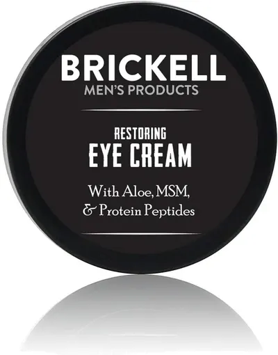 Brickell Restoring Eye Cream for Men 15ml - Unscented