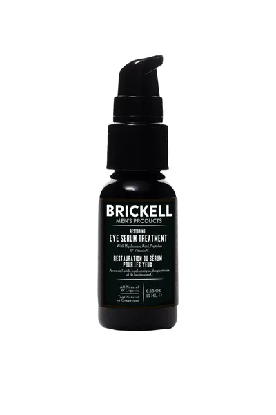 Brickell Restoring Eye Serum Treatment for Men 20ml - Unscented