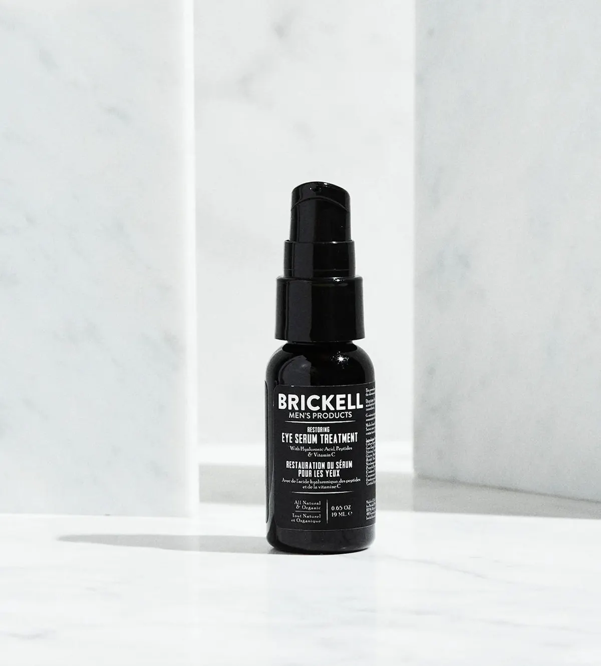 Brickell Restoring Eye Serum Treatment for Men 20ml - Unscented, view 5