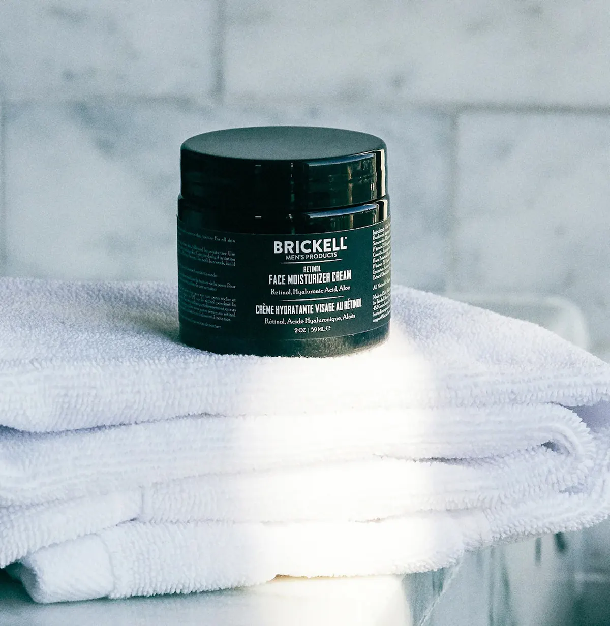 Brickell Retinol Face Moisturizer Cream for Men 59ml - Unscented, view 4