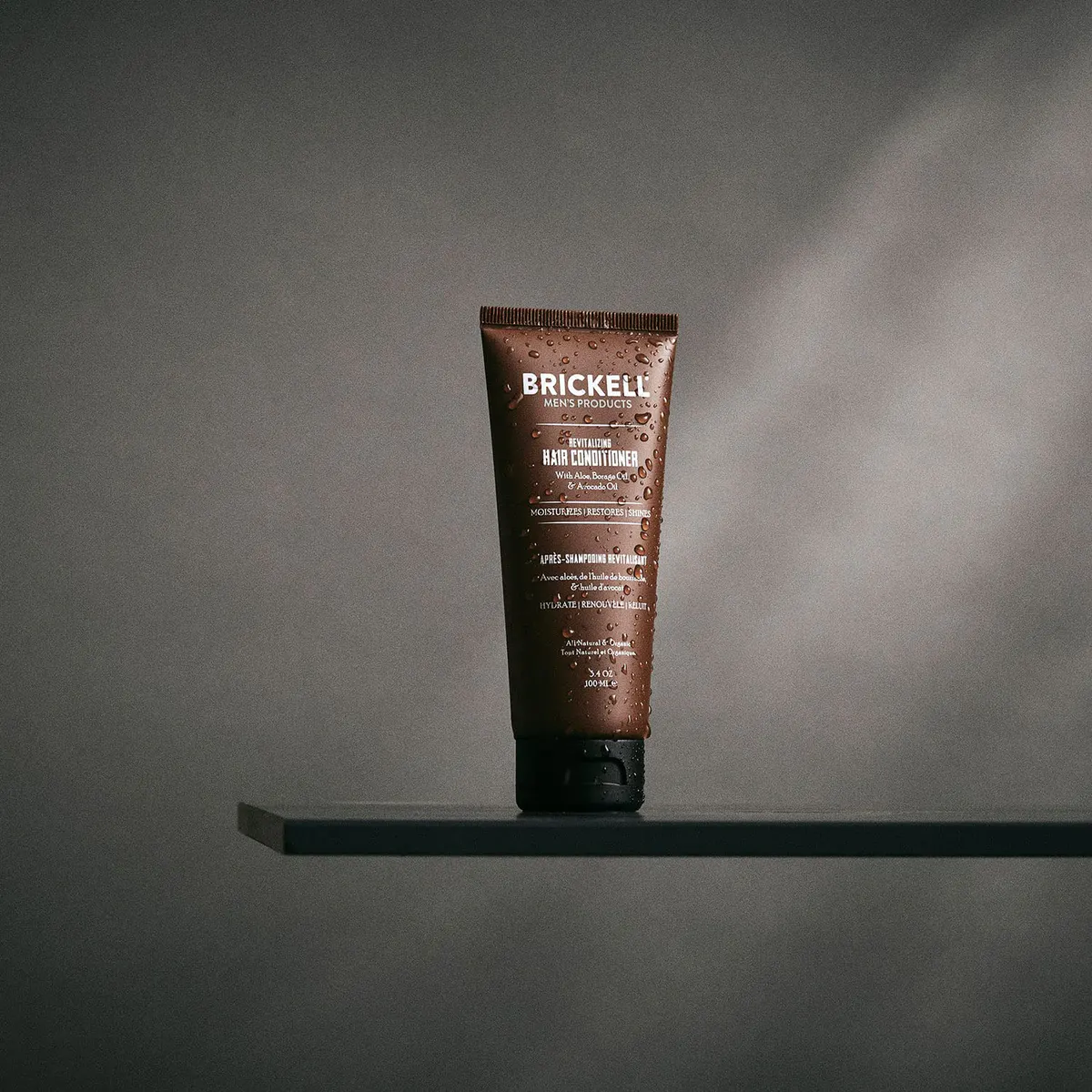 Brickell Revitalizing Hair & Scalp Conditioner for Men 101ml, view 2