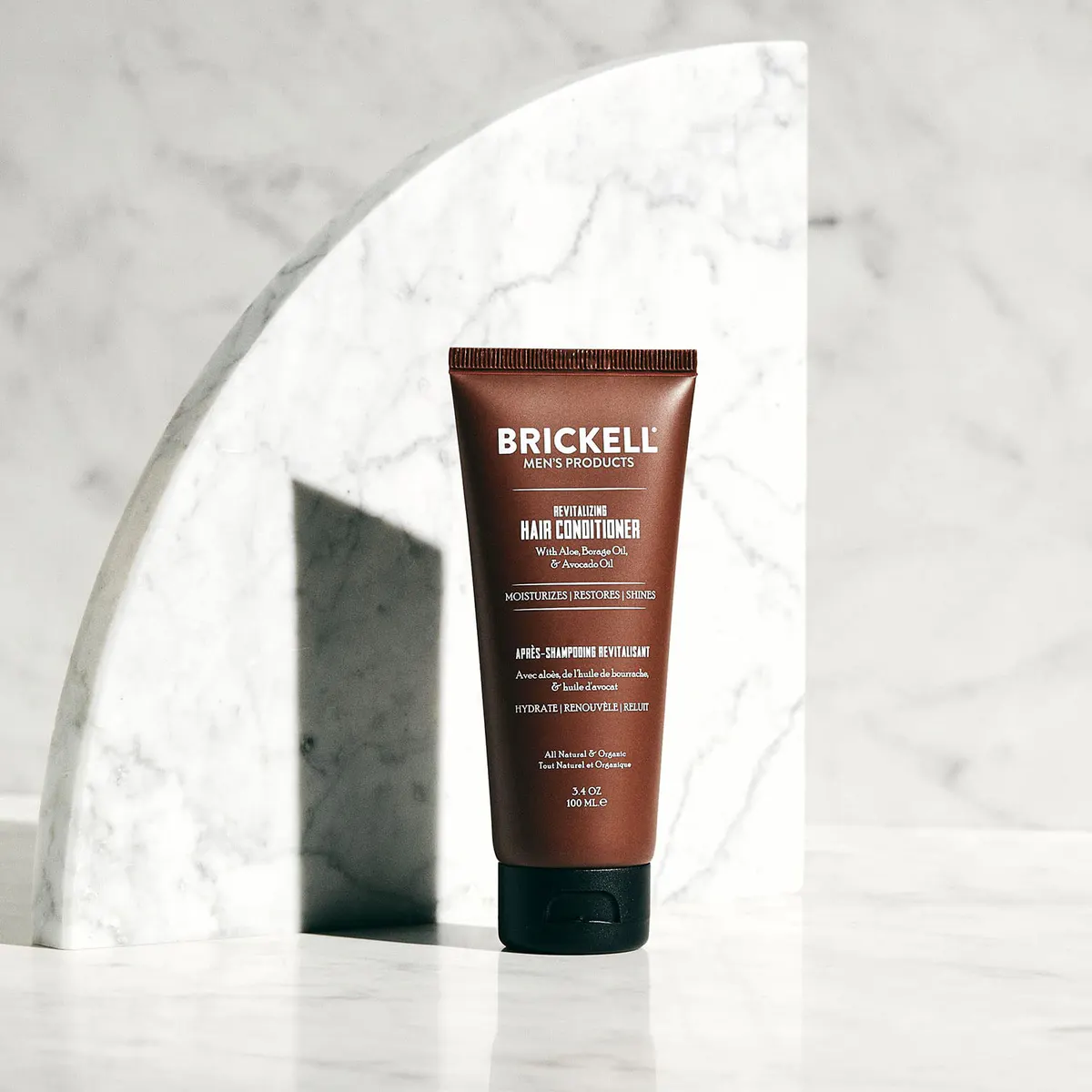 Brickell Revitalizing Hair & Scalp Conditioner for Men 101ml, view 3