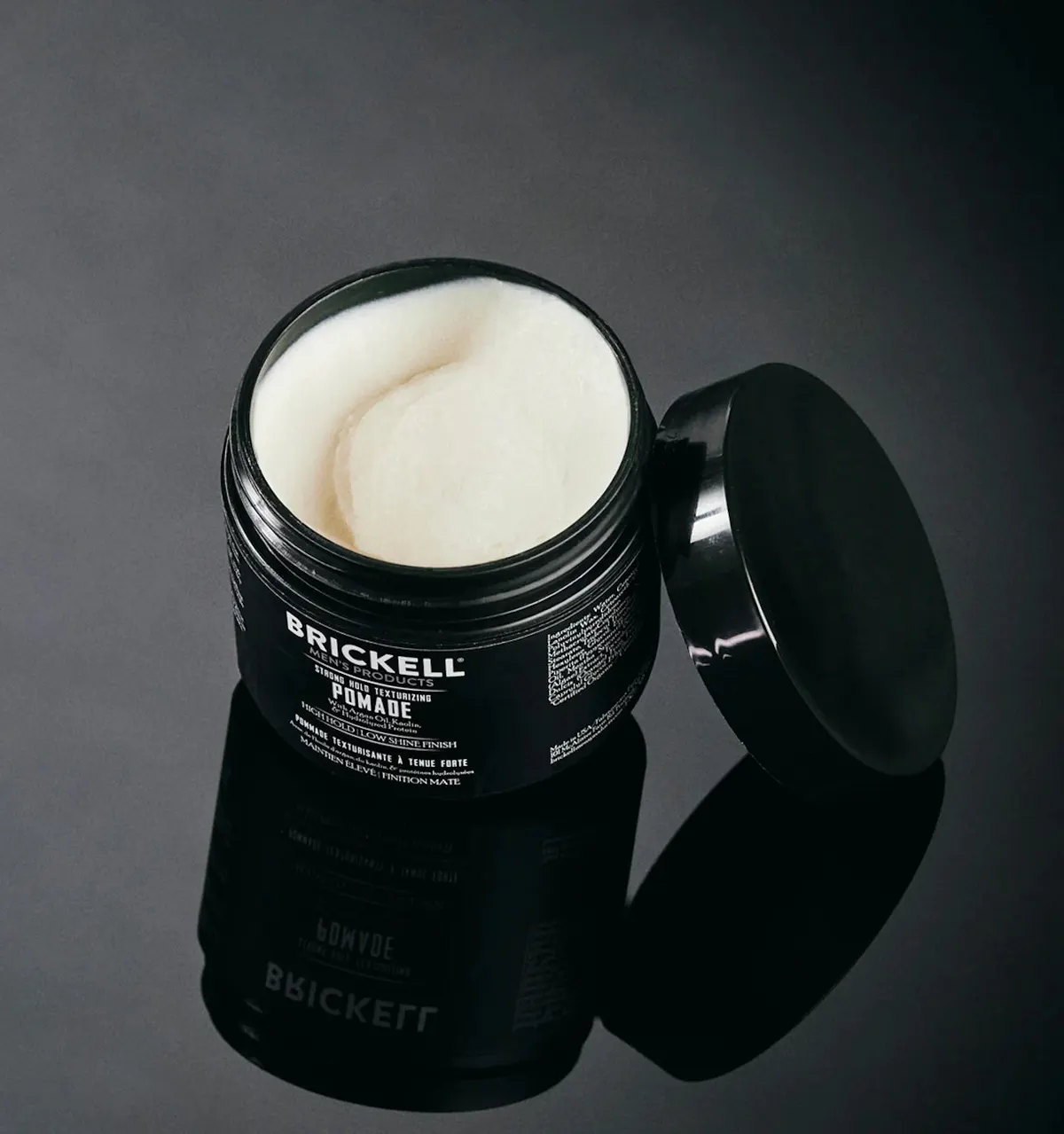 Brickell Strong Hold Texturizing Pomade for Men 59ml, view 4
