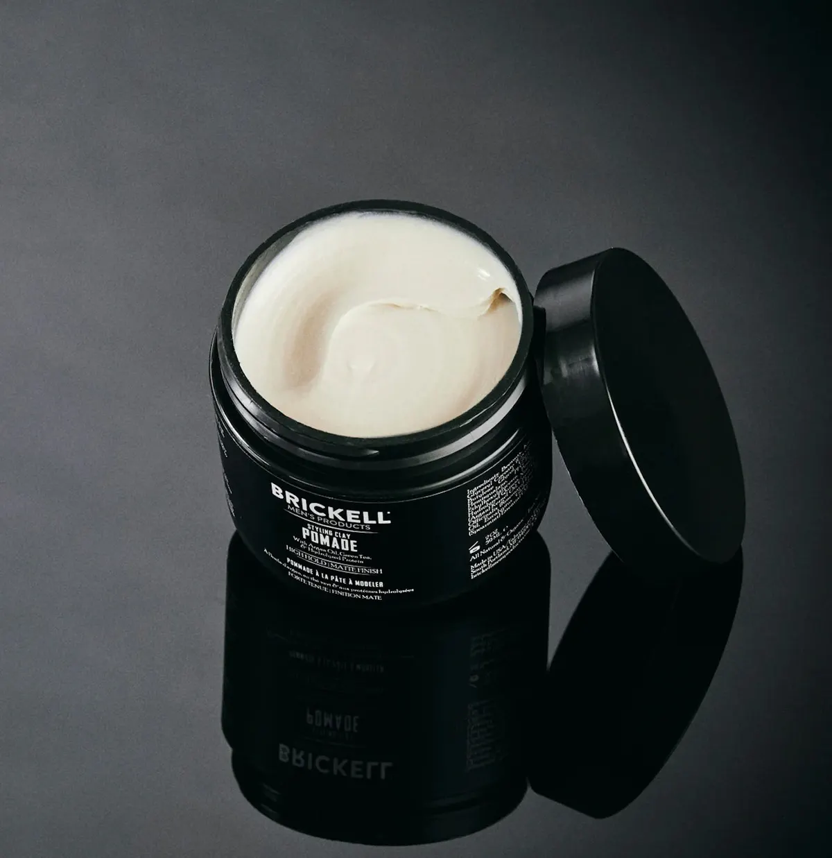 Brickell Styling Clay Pomade for Men 59ml, view 4