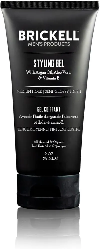 Brickell Styling Hair Gel for Men 59ml