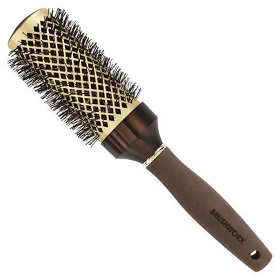 Brushworx Brazilian Bronze Hot Tube Hair Brush - Large