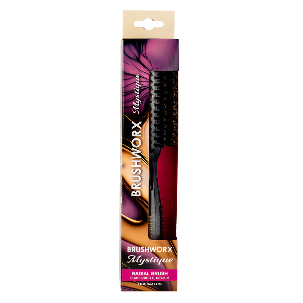 Brushworx Mystique Tourmaline Boar Radial Medium 54mm, view 2