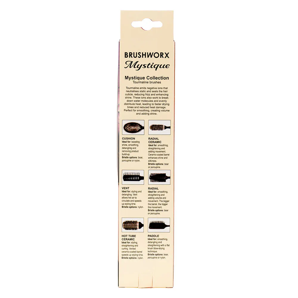 Brushworx Mystique Tourmaline Boar Radial Medium 54mm, view 3