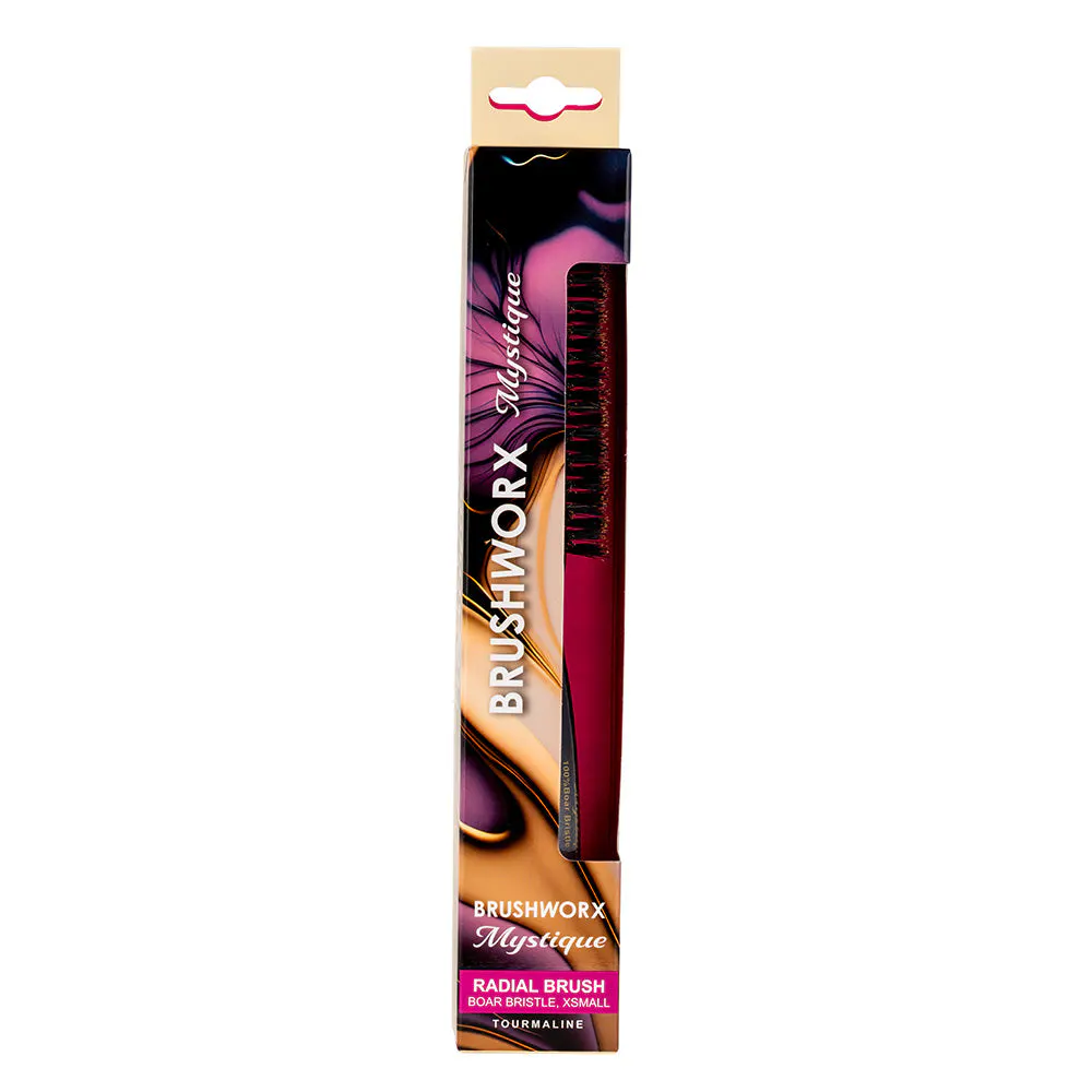 Brushworx Mystique Tourmaline Boar Radial X-Small 42mm, view 2