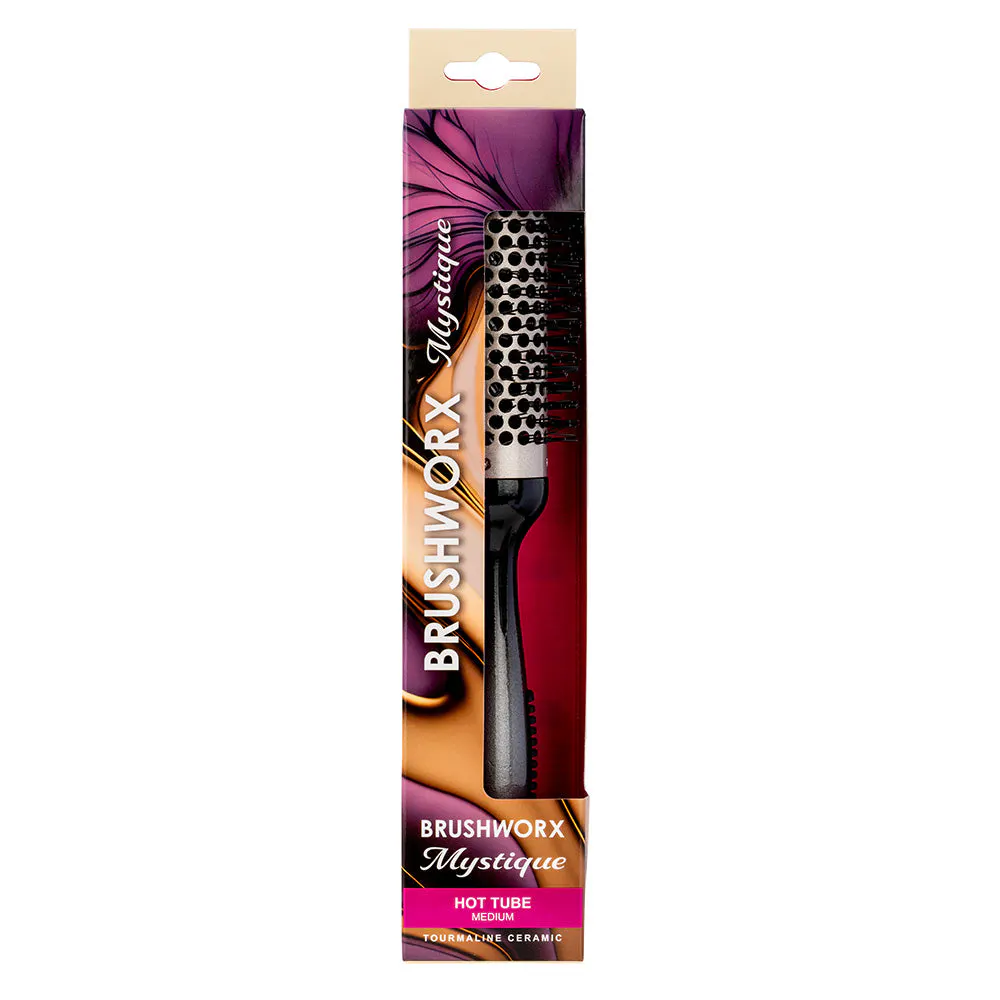 Brushworx Mystique Tourmaline Radial Hot Tube Medium 55mm, view 2