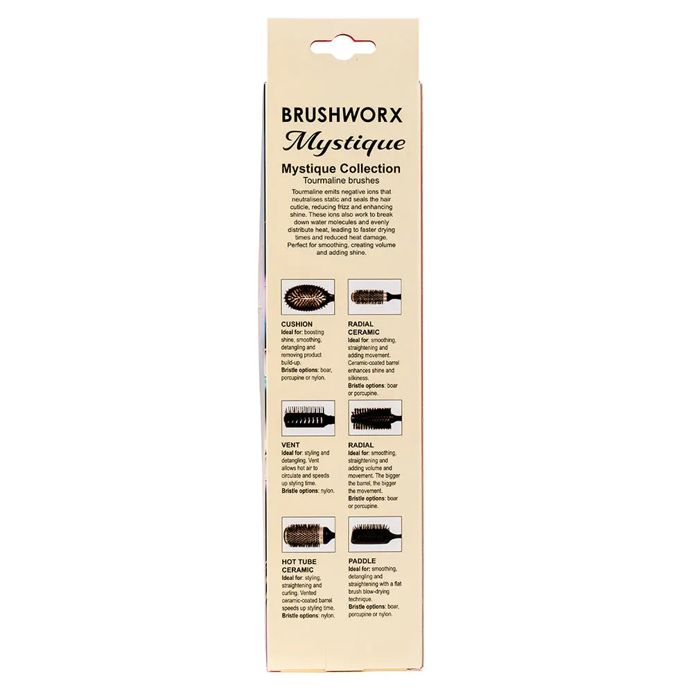Brushworx Mystique Tourmaline Radial Hot Tube X-Large 72mm, view 3