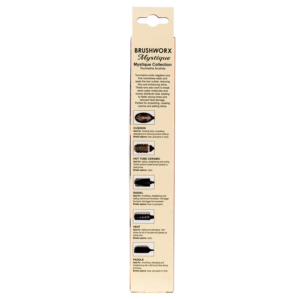 Brushworx Mystique Tourmaline Radial Hot Tube X-Small 34mm, view 3