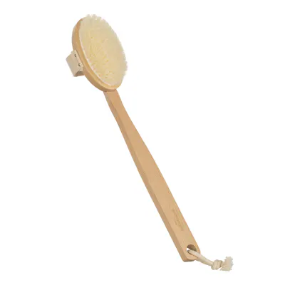Brushworx Pure Naturals Body Brush with Long Handle