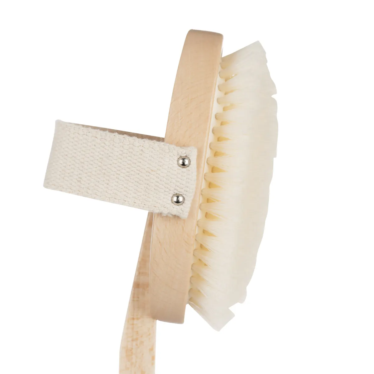 Brushworx Pure Naturals Body Brush with Long Handle, view 3