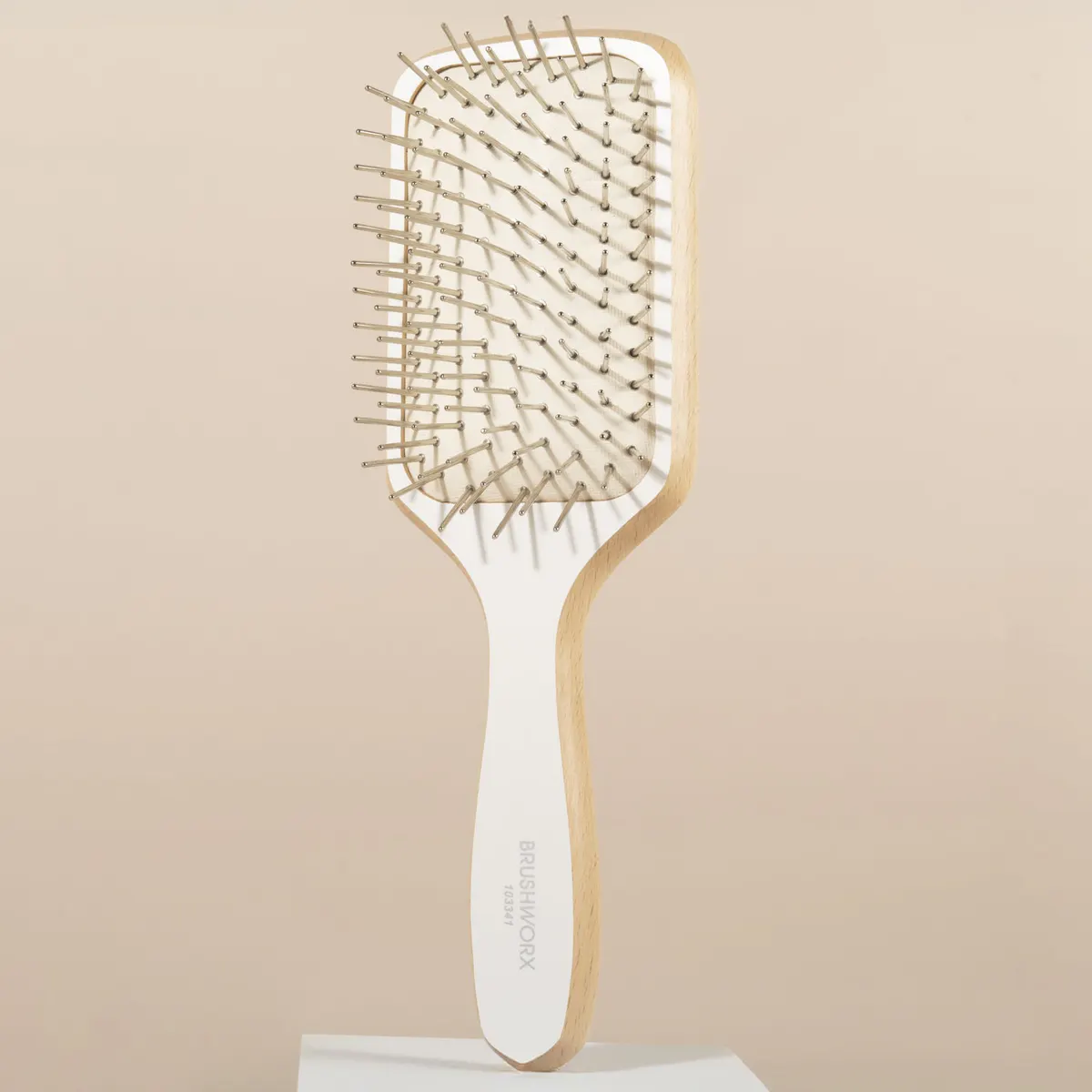 Brushworx Scalp Wellness Large Paddle Anti Static Brush, view 4