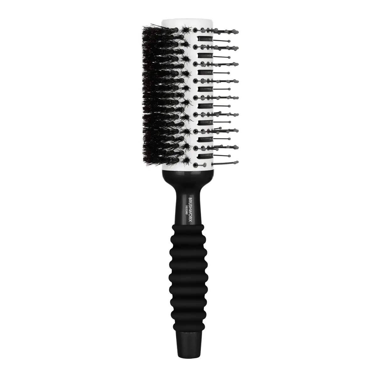 Brushworx Smooth n' Curl Half Thermal/Half Boar 38mm