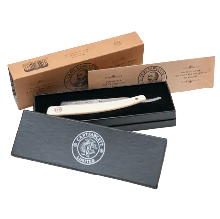 Captain Fawcett's Disposable Blade Straight Razor