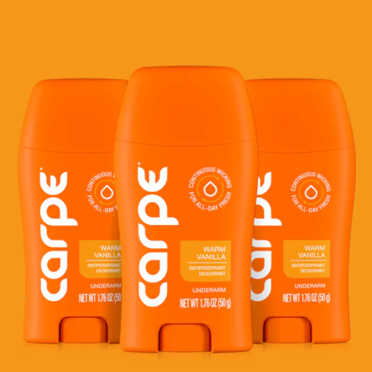 Carpe Antiperspirant Underarm Stick 50ml Trio Bundle, view 2
