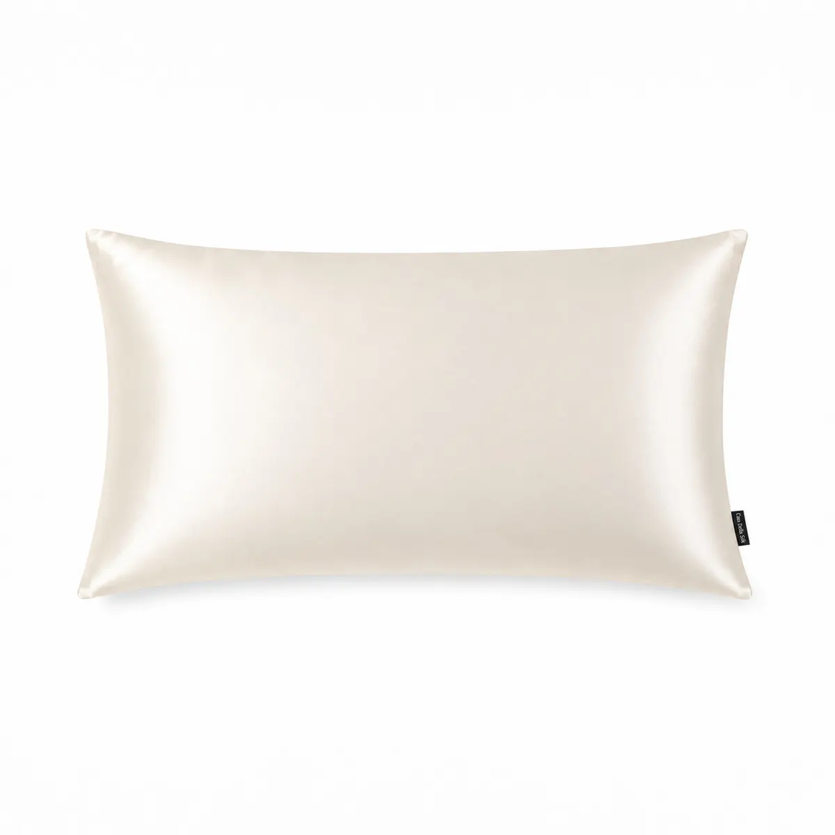 Casa Della Silk Dolce Mulberry Silk Pillowcase – Large – Classic Ivory