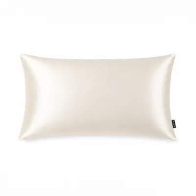 Casa Della Silk Dolce Mulberry Silk Pillowcase – Large – Classic Ivory