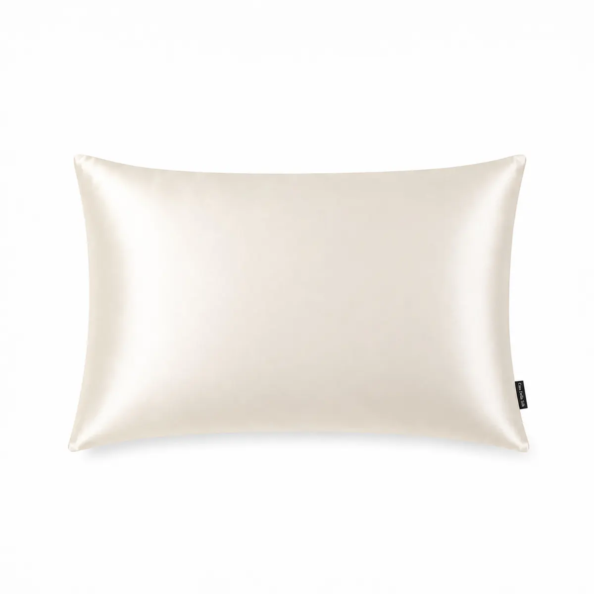 Casa Della Silk Dolce Mulberry Silk Pillowcase – Standard – Classic Ivory