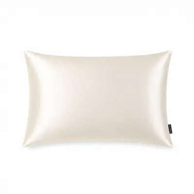 Casa Della Silk Dolce Mulberry Silk Pillowcase – Standard – Classic Ivory
