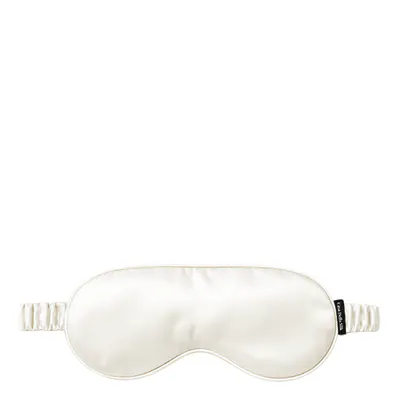 Casa Della Silk La Notte Mulberry Silk Sleep Mask – Classic Ivory