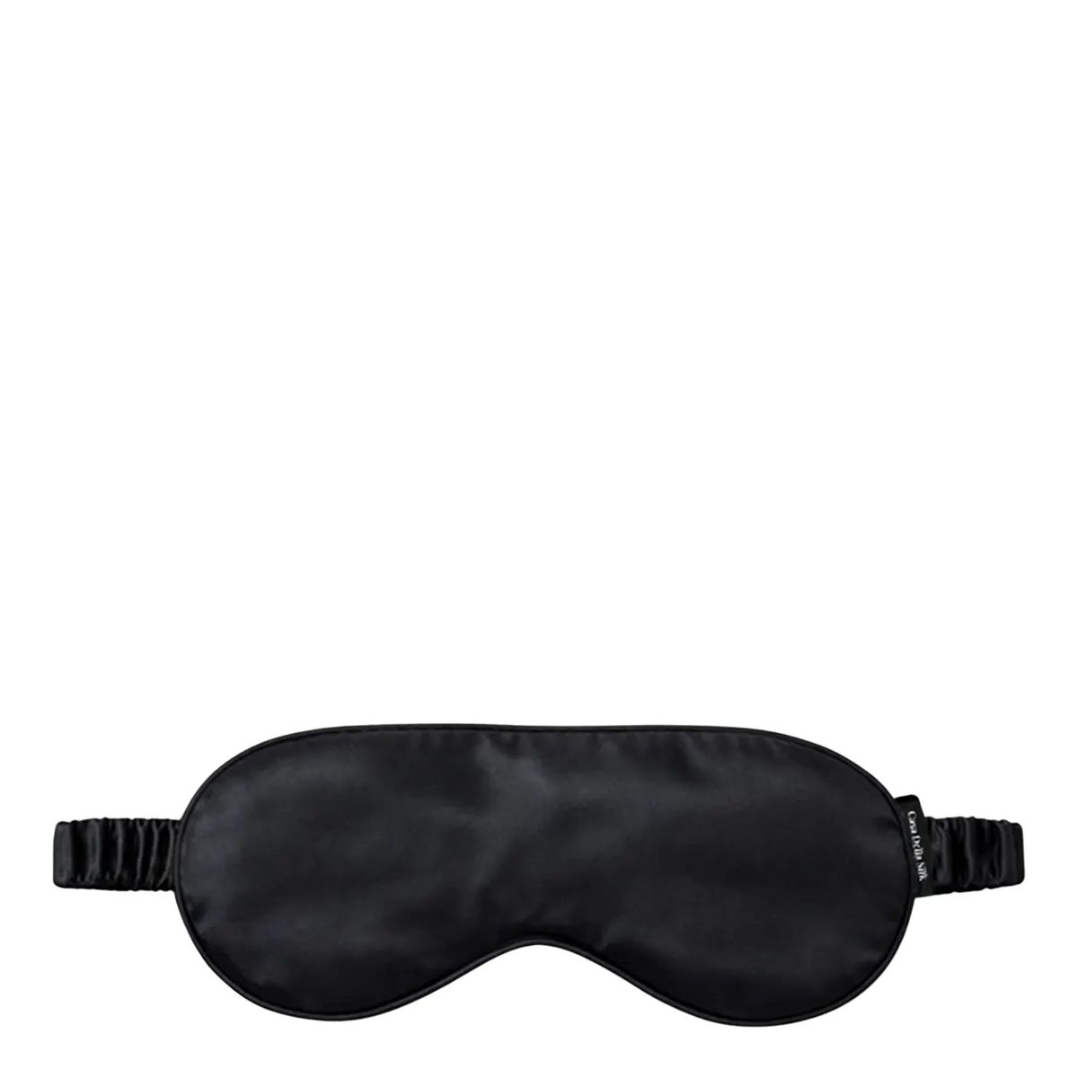 Casa Della Silk La Notte Mulberry Silk Sleep Mask – Midnight Noir
