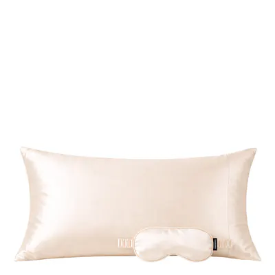 Casa Della Silk Mulberry Silk Beauty Sleep Large Bundle - Classic Ivory