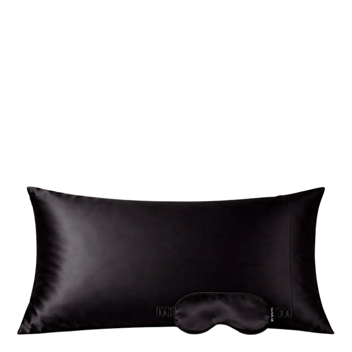 Casa Della Silk Mulberry Silk Beauty Sleep Large Bundle - Midnight Noir