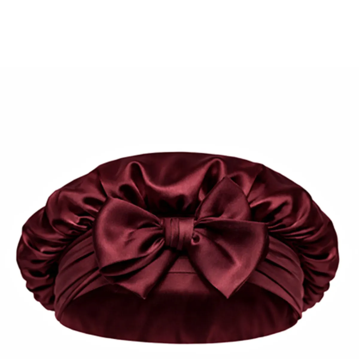 Casa Della Silk Mulberry Silk Overnight Hair Care Bundle - Bordeaux Red, view 2
